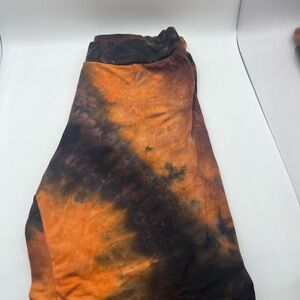 Tie-Dye Set - Orange and Black